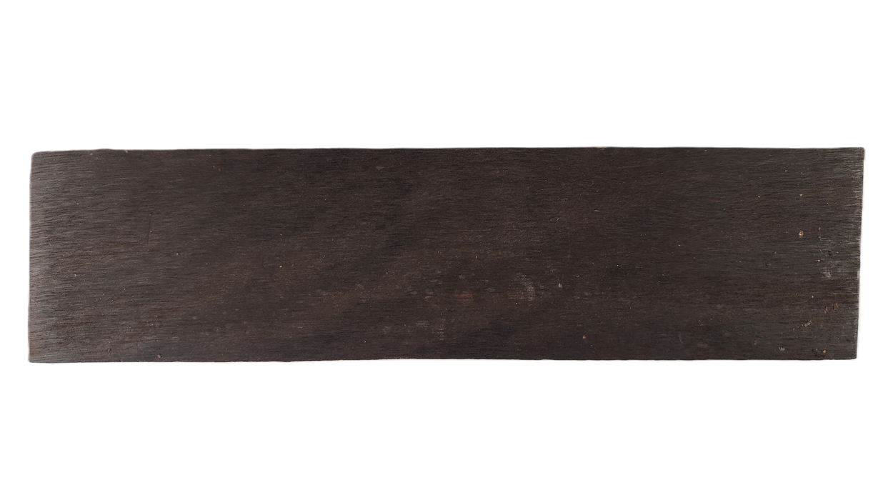 Ebony Bridge Blank, Figured