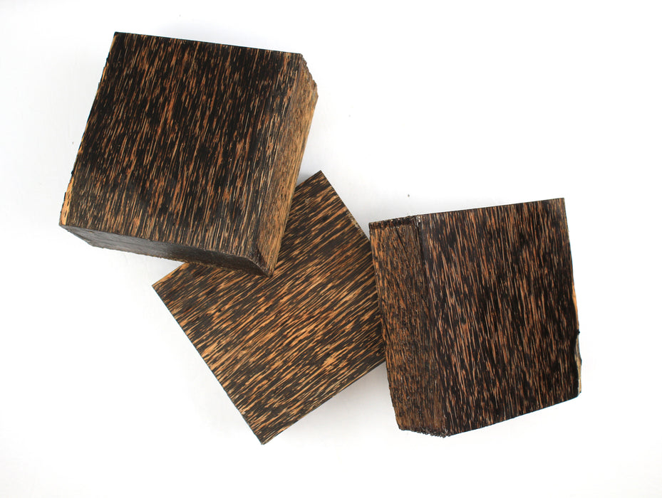 Black Palm 6" square x 2" thick (15.24cm x 5.08cm)