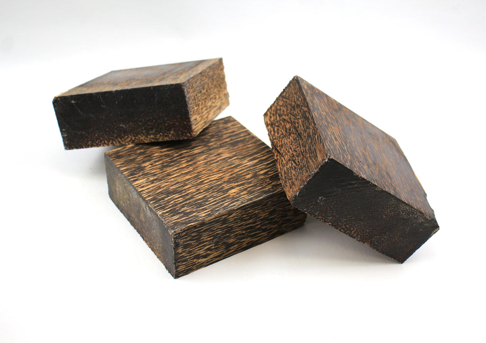 Black Palm 6" square x 2" thick (15.24cm x 5.08cm)