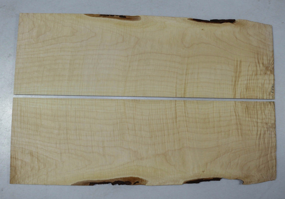 Maple Flame Guitar set, 0.22" thick (+3A FIGURED) - Stock# 2-9620
