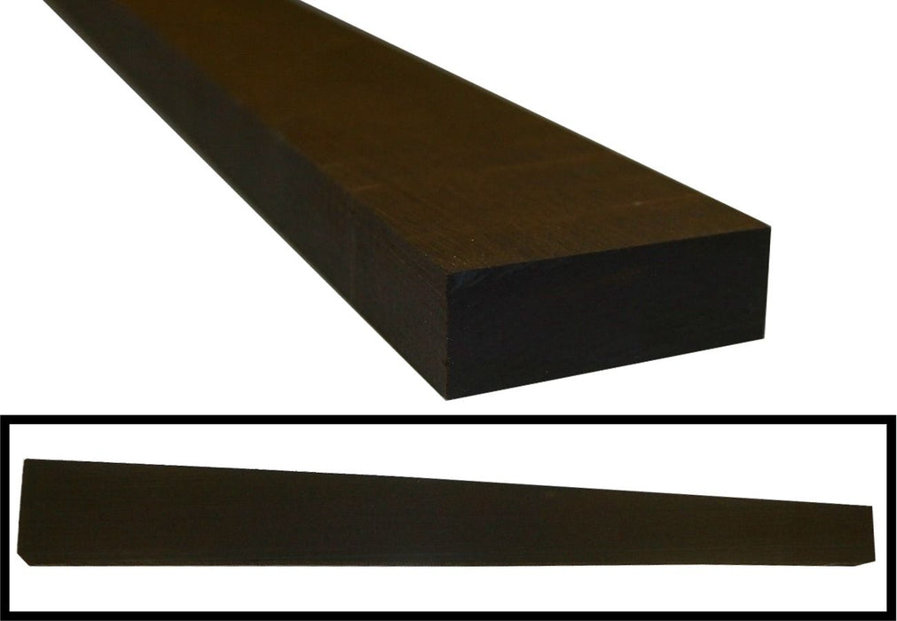 Ebony Cello Fingerboard, Premium Grade, 23.25" x 1" Thick